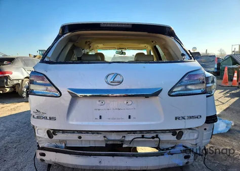 2010 Lexus Rx 350 z USA, uszkodzony, nr VIN 2T2ZK1BA0AC029269